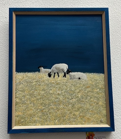 Gewitterstimmung am Deich